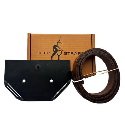 Shed Strap with Box for hanging antlers